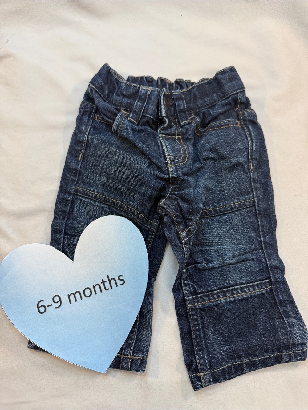 Mexx Dark Blue Baby Jeans - Elastic Waist